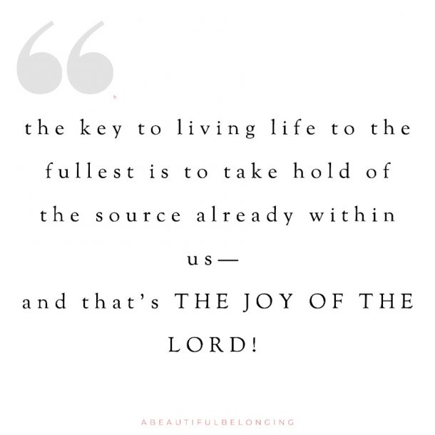 He is where the JOY is, Part 1 | A Beautiful Belonging